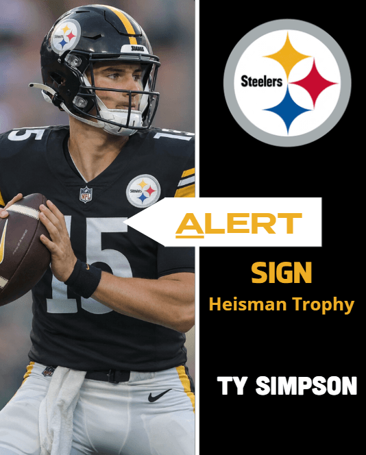 Steelers Successfully Signs Heisman Trophy-Winning QB Ty Simpson After Offering Him an Irresistible Contract Deal — And Ty Simpson Quietly Accepts