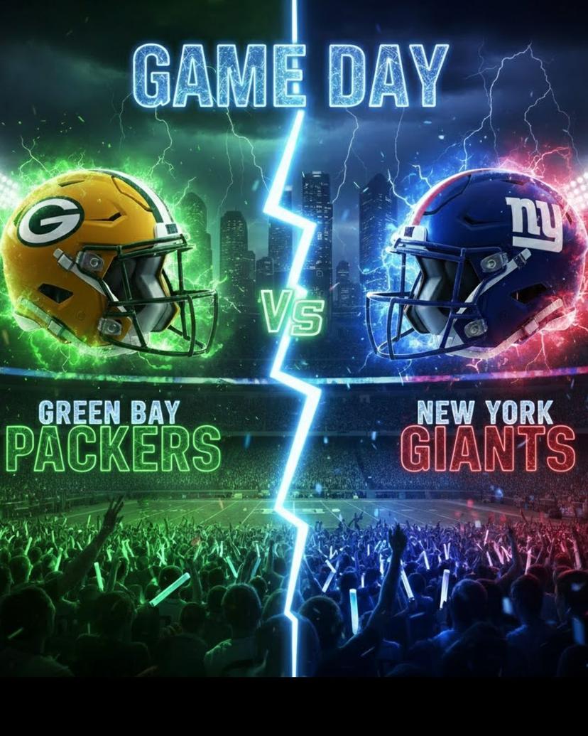 GAME DAY — PACKERS vs New York Giants Week 11