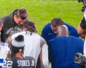 No fireworks, no celebration after the 33-16 victory. but moments that created a warm image touching tens of thousands of hearts inside Allegiant Stadium leaving Cowboys Nation breathless