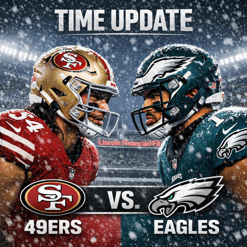 49ers vs. Eagles: Wild Card Showdown Will Be Impacted by a Snowstorm — What 49ers Fans Need to Know