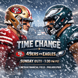 TIME CHANGE: Monster Snowstorm Threatens 49ers vs. Eagles Wild Card Clash — What 49ers Fans Need to Know