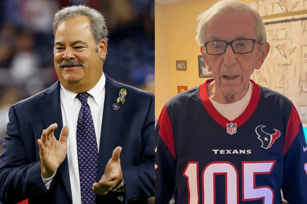 Heartwarming: Cal McNair and the Texans Receive Praise for Heartfelt 105th Birthday Gift to 40-Year Fan - WWII Veteran