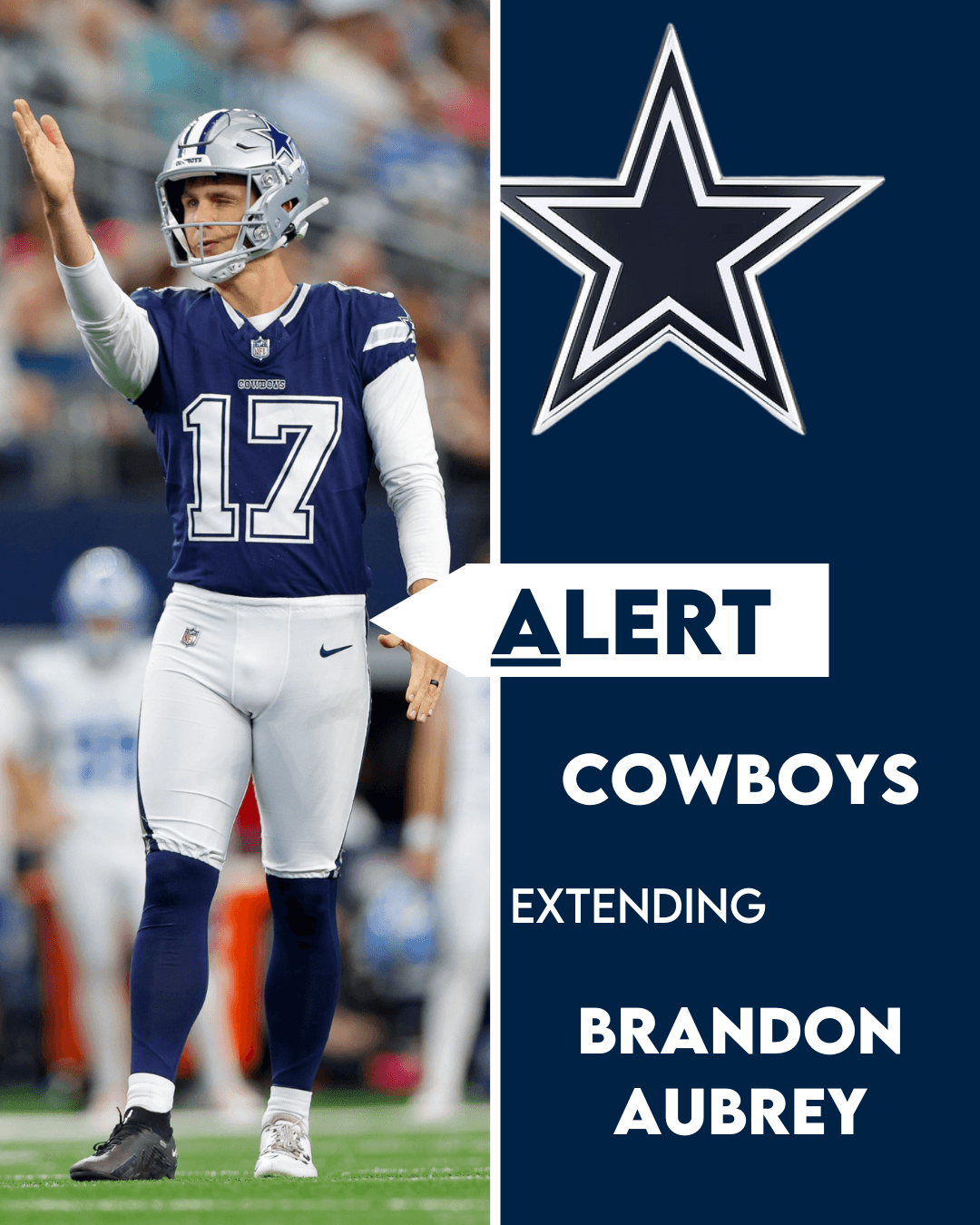 Cowboys Extend Brandon Aubrey with a Groundbreaking Record Contract