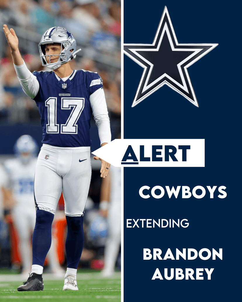 Cowboys Extend Brandon Aubrey with a Groundbreaking Record Contract