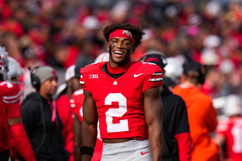 The Dallas Cowboys Had a Formal Meeting With Ohio State Safety Caleb Downs Today