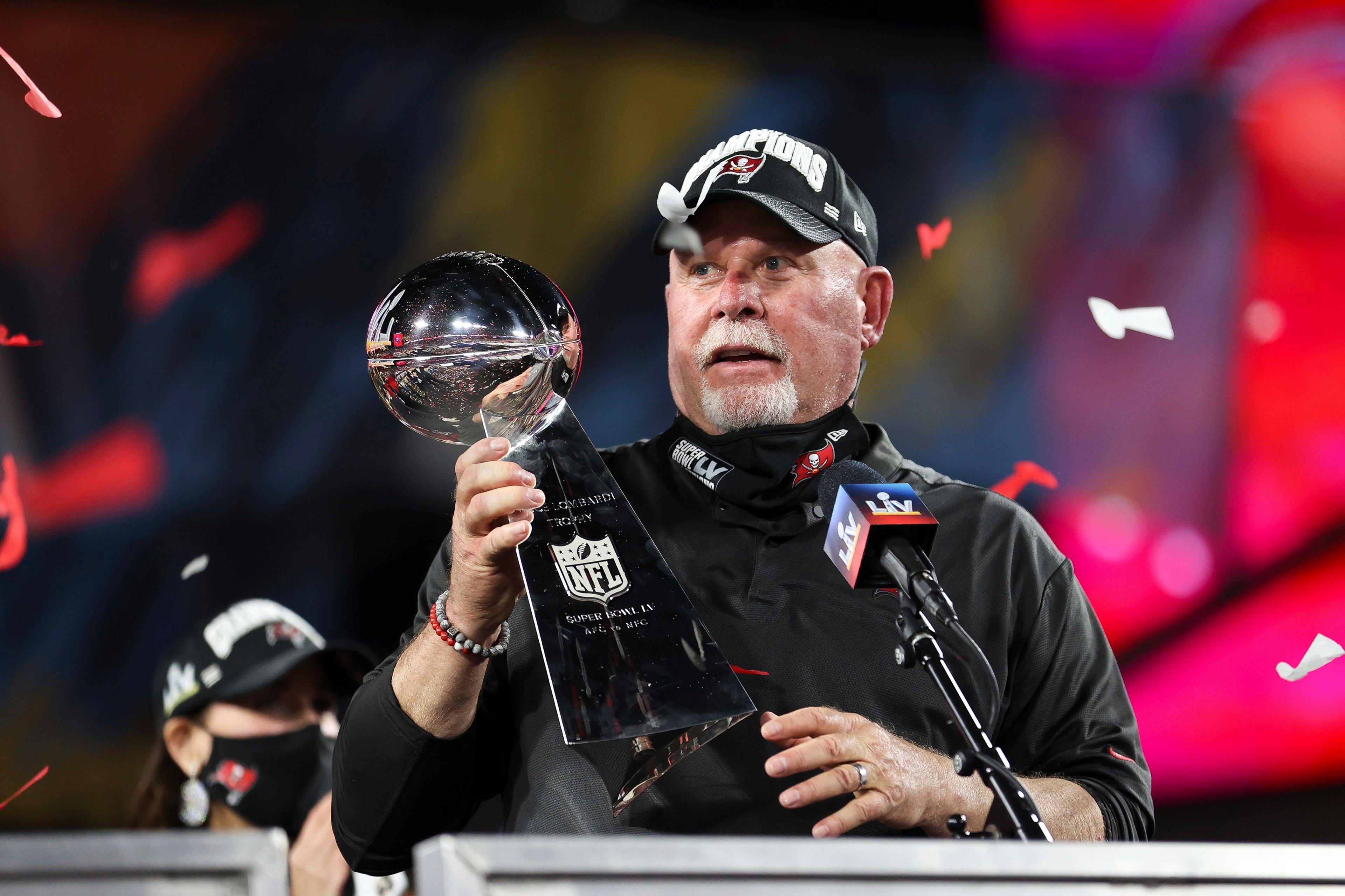 Bruce Arians wins Super Bowl LV as Tom Brady and Tampa Bay Buccaneers  defeat Patrick Mahomes and Kansas City Chiefs