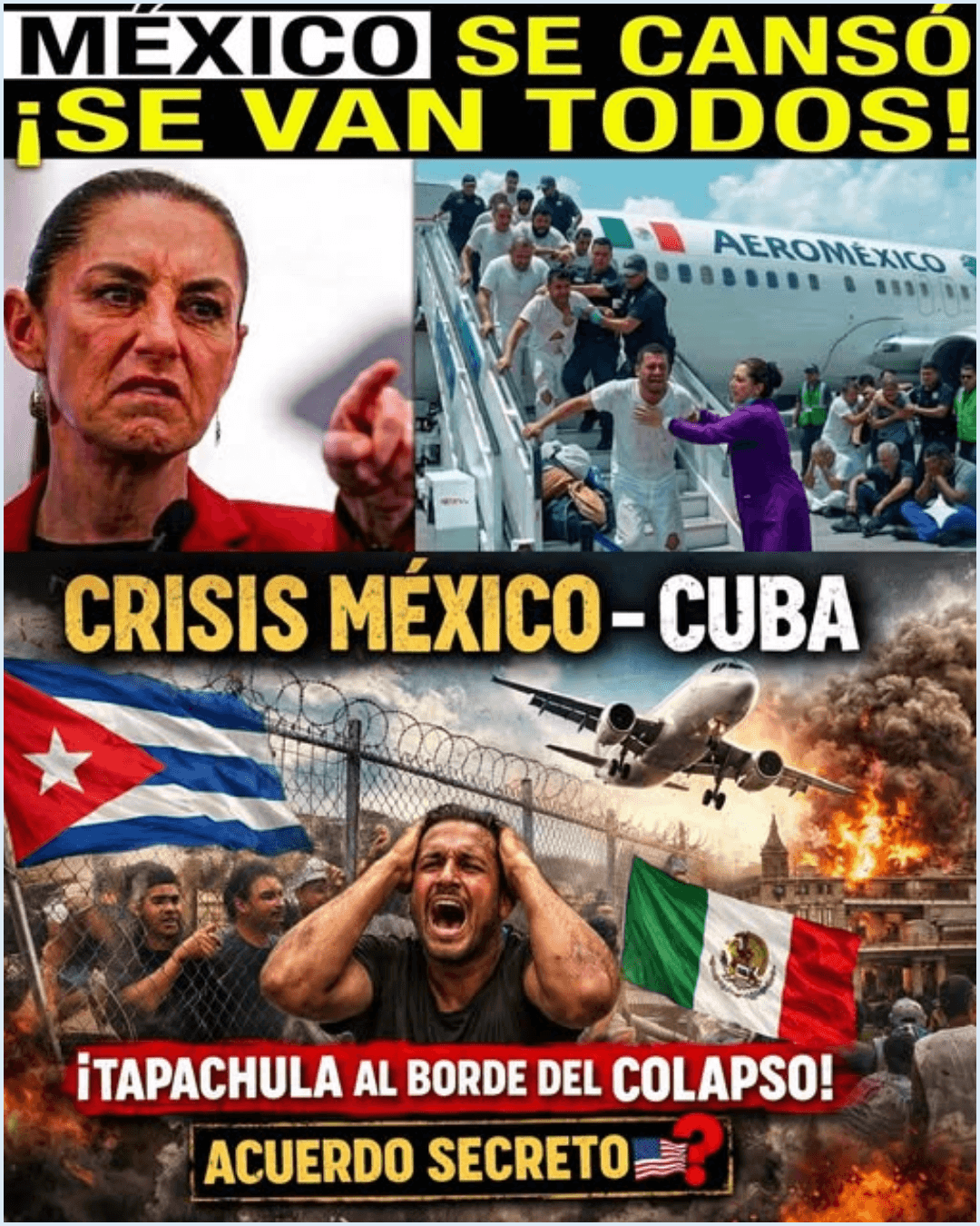 Crisis Migratoria Entre México y Cuba se Agrava: Tapachula al Borde del Colapso Social y Económico