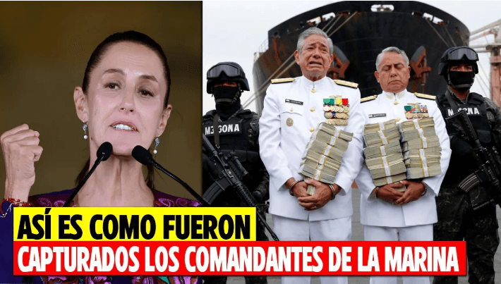ESCÁNDALO EN LA MARINA: Red de corrupción sacude a una de las instituciones más respetadas de México
