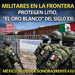 México despliega el ejército en la frontera con EE.UU. para proteger el "oro blanco" del siglo XXI