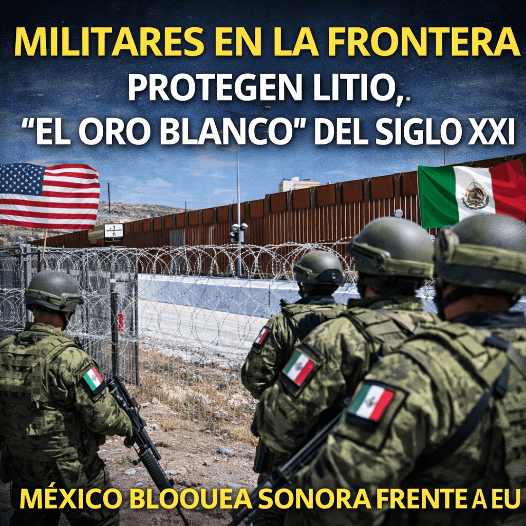 México despliega el ejército en la frontera con EE.UU. para proteger el "oro blanco" del siglo XXI