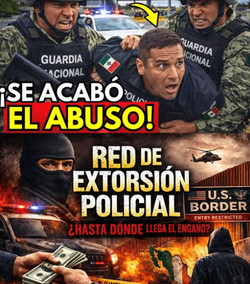 Crisis en seguridad: red de extorsión policial sacude a México y cruza fronteras