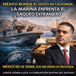 México blinda el Golfo de California: la Marina enfrenta el saqueo extranjero