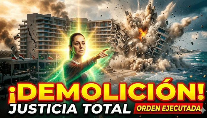 Última hora | México derriba hotel de lujo en la Riviera Maya y lanza un mensaje global: la soberanía no se negocia