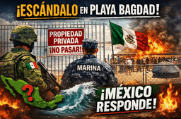🇲🇽 Playa Bagdad en el centro de la polémica: símbolo de soberanía y orgullo nacional