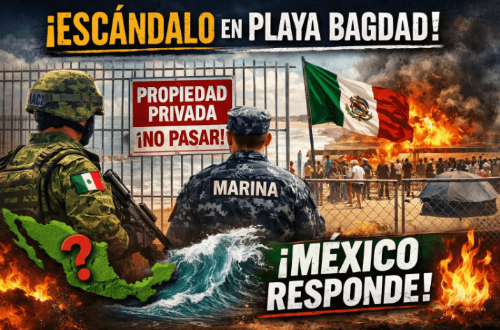 🇲🇽 Playa Bagdad en el centro de la polémica: símbolo de soberanía y orgullo nacional