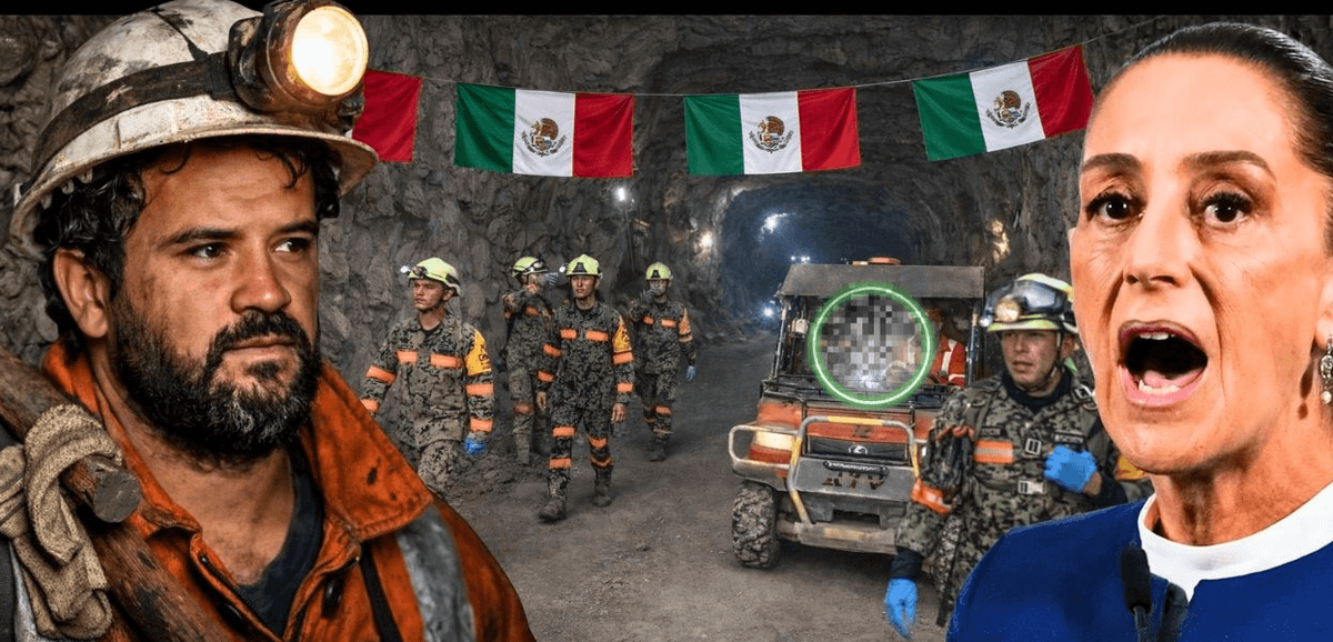   ¡Ni el Ejército lo Creía! El mensaje del minero rescatado a Claudia que estremece a todo México