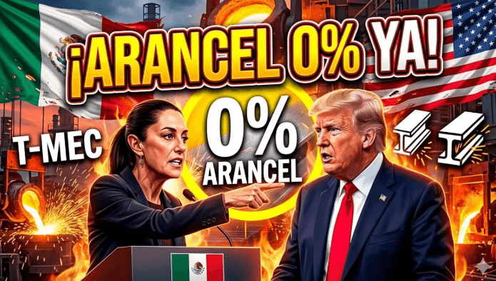 México Fija Línea Roja en el T-MEC: Choque Comercial con EE.UU - Sacude a Norteamérica