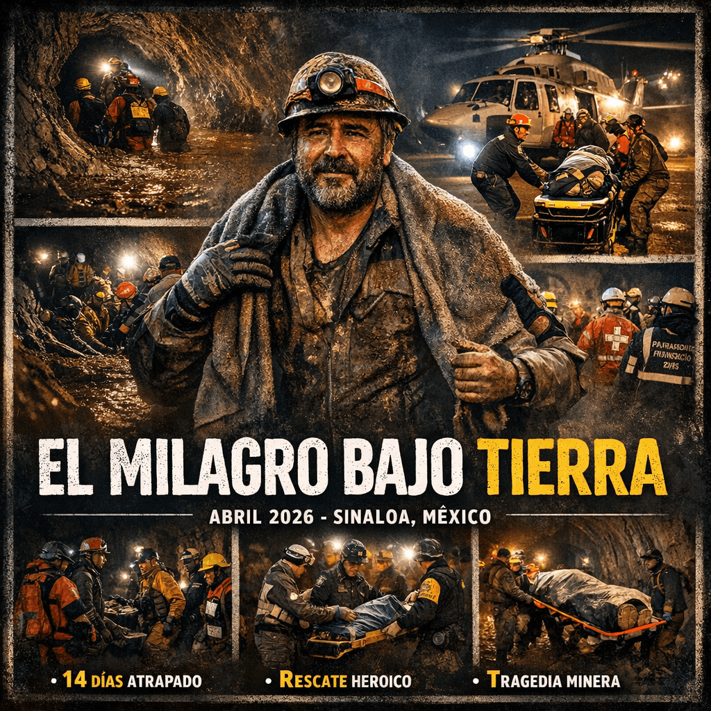 Minero Mexicano rescatado Revela lo que Vio en la mina de Santa Fe y Deja en Shock a Todo el Mundo