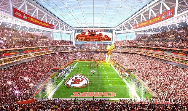 Renowned NFL stadium architect releases images of potential new Chiefs  arena - but it would mean Travis Kelce and his teammates leaving iconic  Arrowhead for Kansas | Daily Mail Online