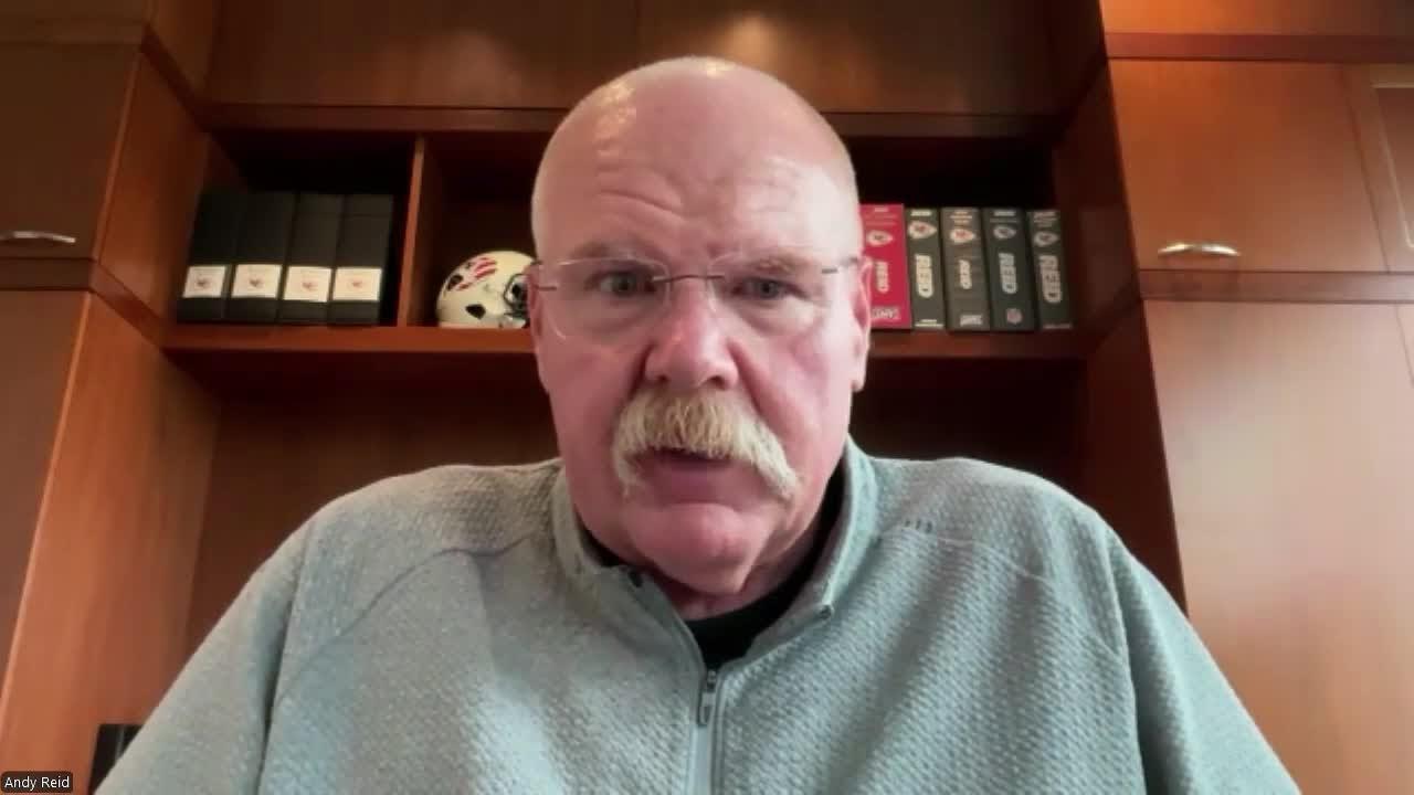 Andy Reid on team: "They don't finger point” - YouTube