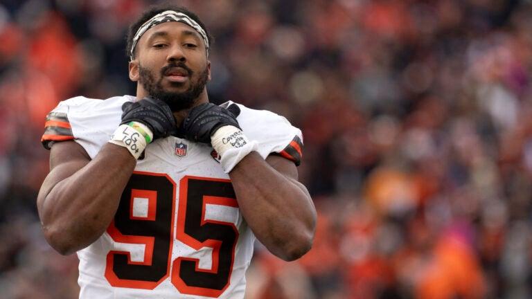 Should the Patriots be willing to trade No. 4 pick for Myles Garrett?