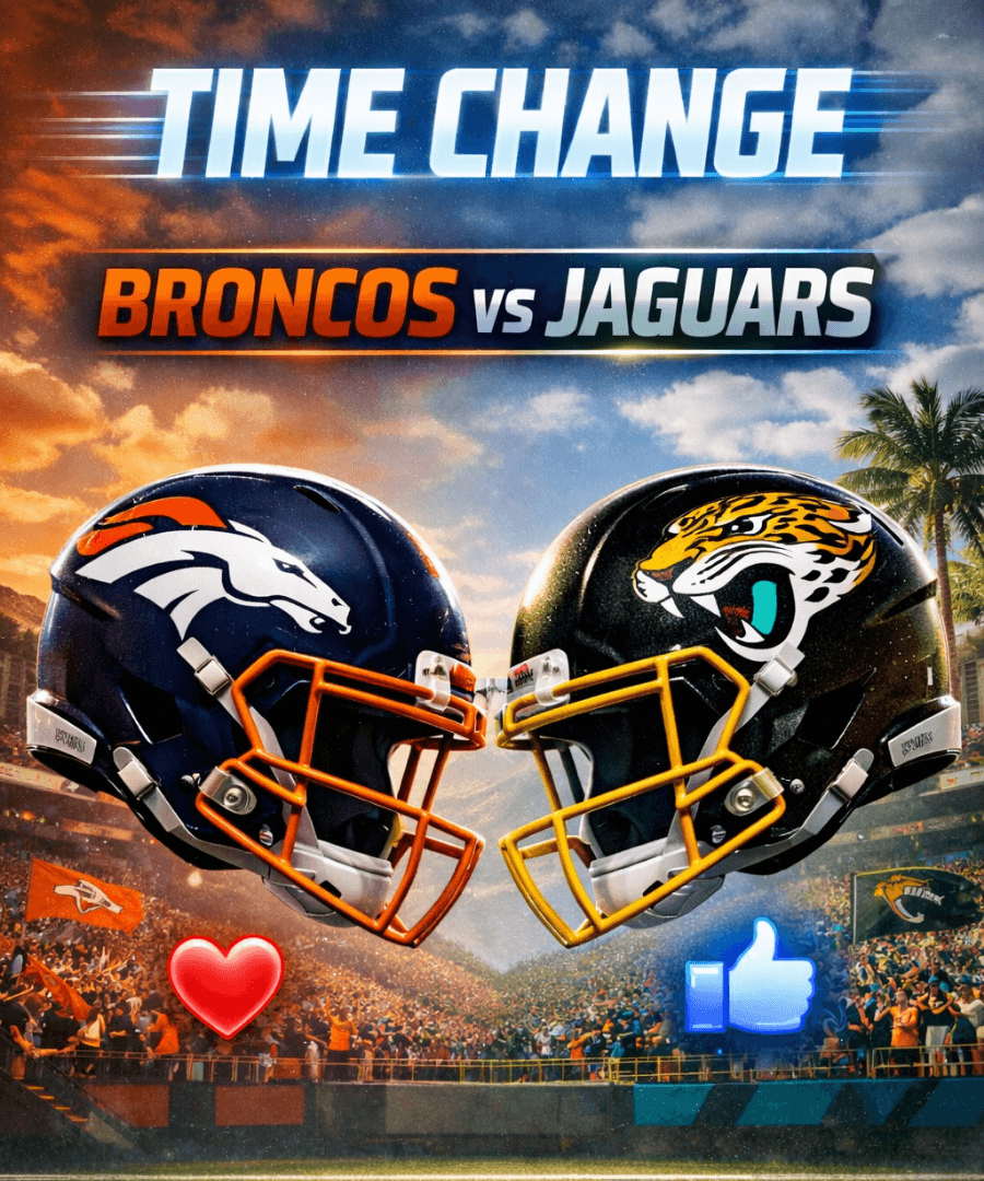 TIME UPDATE: Denver Broncos vs. Jacksonville Jaguars – How to Watch/Listen to NFL Week 16