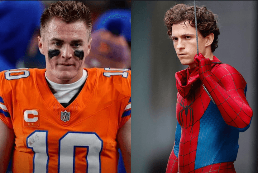Bo Nix Unexpectedly Fires Back at “Spider-Man” Star Tom Holland After Actor’s Disrespectful Comments About American Football