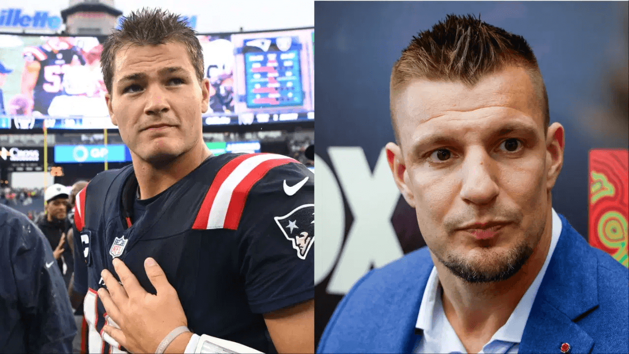 Patriots Icon Drake Maye Speaks Out to Defend Legend Rob Gronkowski Amid Backlash Over Controversial Up & Adams Comments