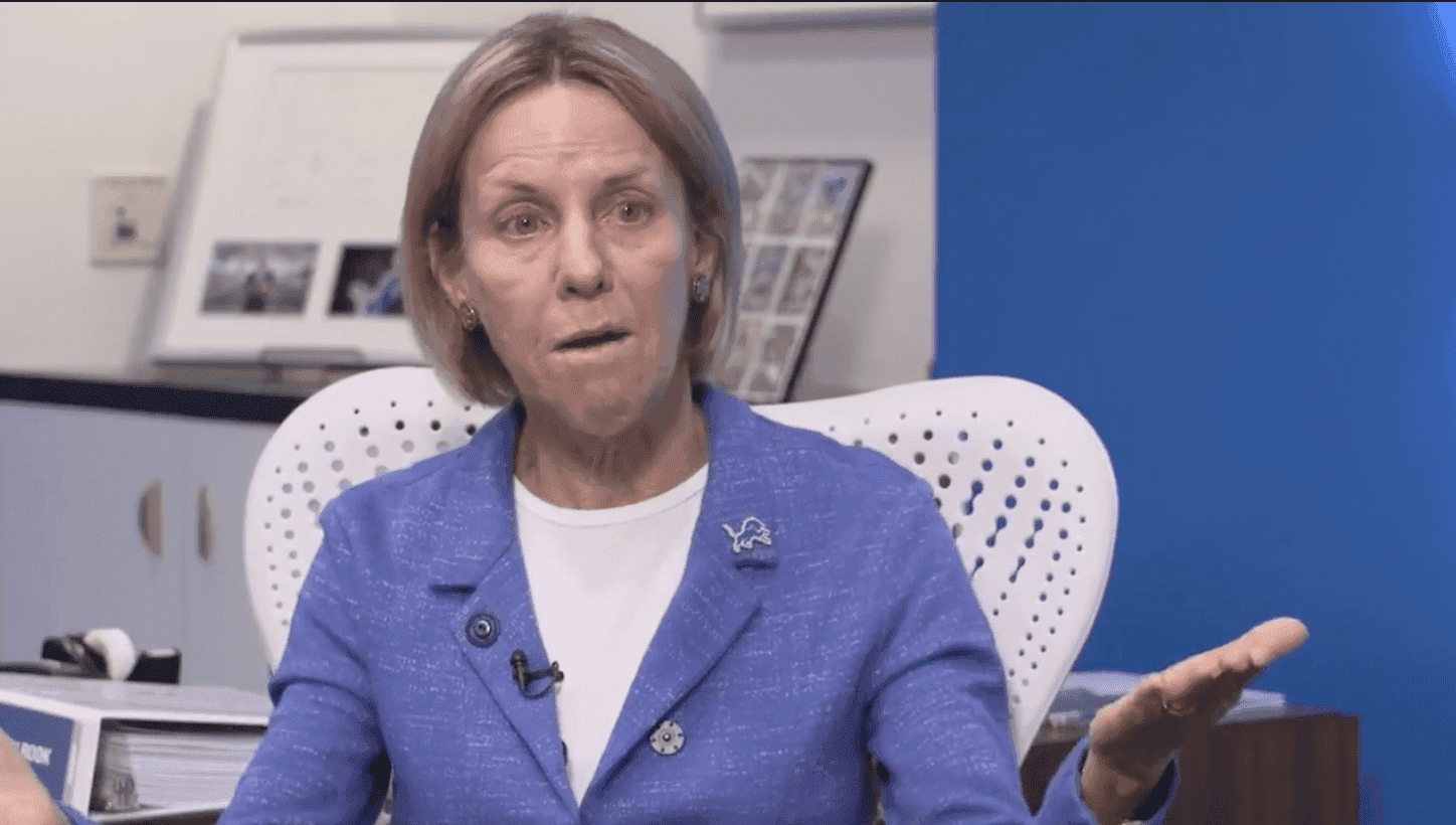 Lions Owner Sheila Ford Hamp Speaks Out to Protect Fans After Serious Altercation Outside Soldier Field Leaves a Lions Supporter Hospitalized