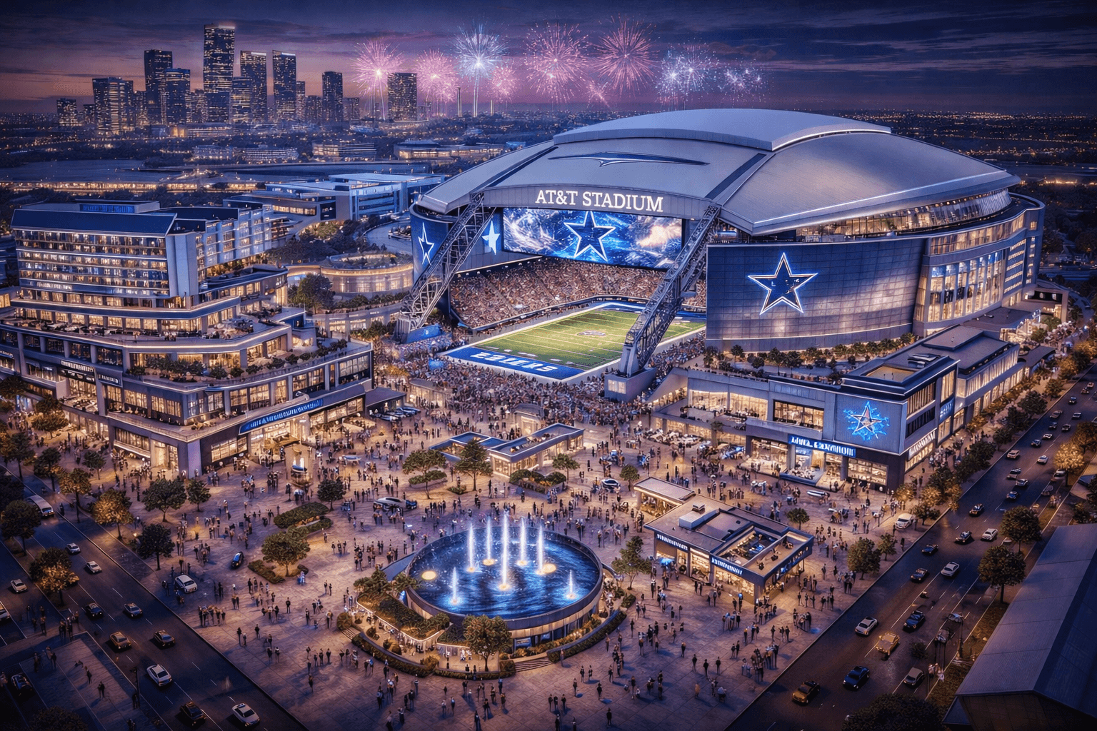 Dallas Cowboys Unveil $3.2 Billion AT&T Stadium Overhaul Backed by Major Investors — A Grand Plan for the Team Revealed