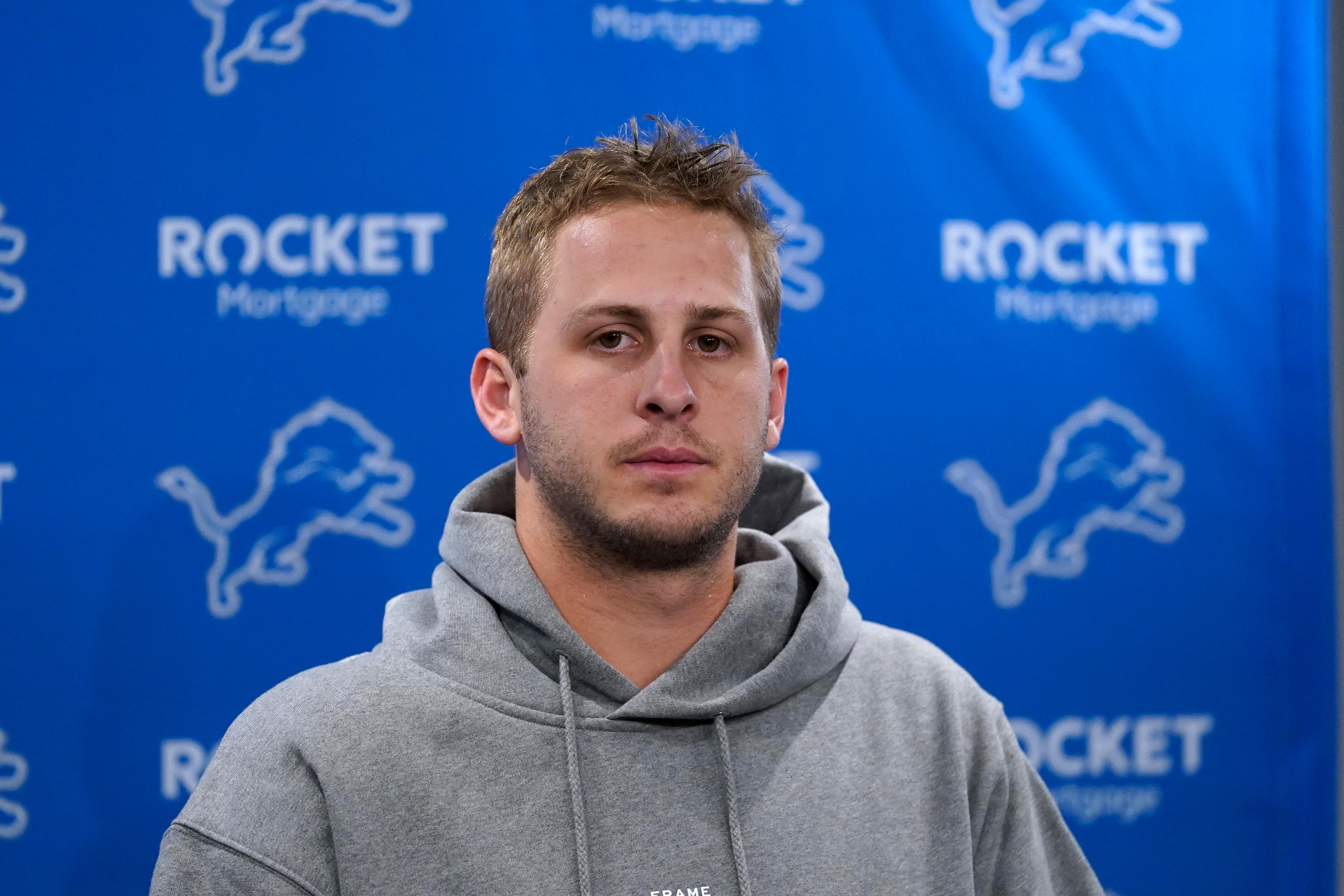 Lions QB Jared Goff hits new bottom heading into matchup with Matthew Stafford - mlive.com
