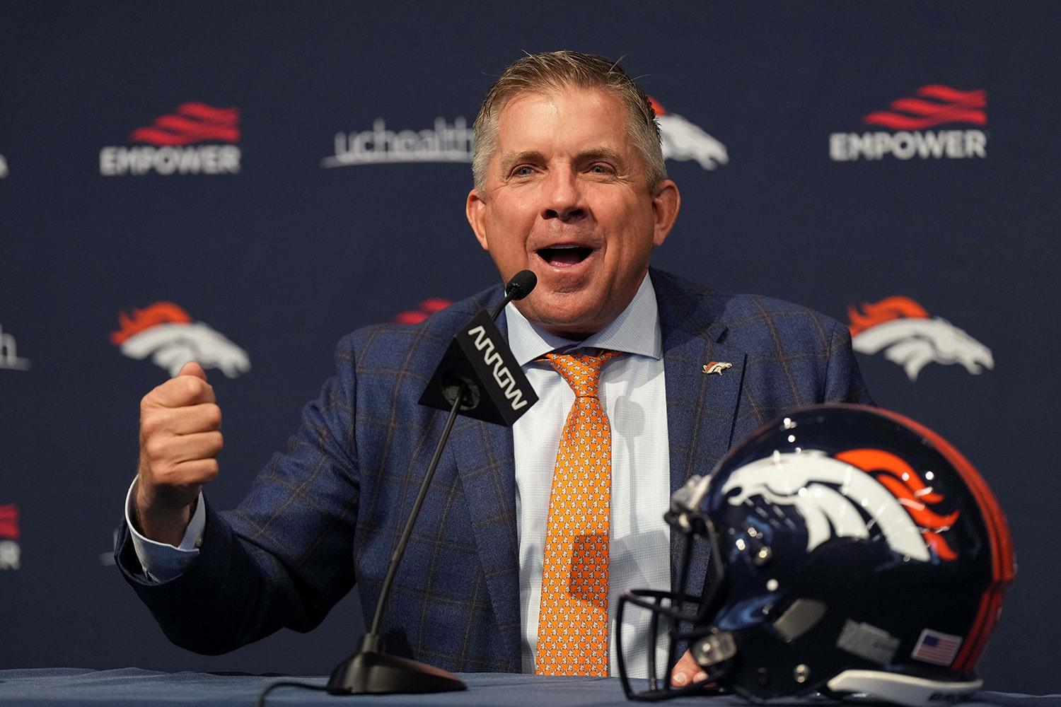New Broncos Coach Sean Payton Could Earn $100M in Five Years