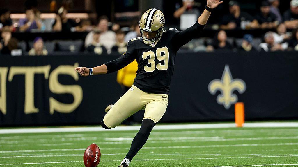 Charlie Smyth: Former Down goalkeeper elevated to New Orleans Saints' active roster before NFL debut - BBC Sport