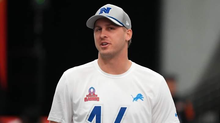 Jared Goff comments on "home run" Drew Petzing hire for the first time